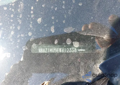 2014 Nissan Murano Le/S/Sl/Sv from USA, damaged, VIN JN8AZ1MU5EW412338